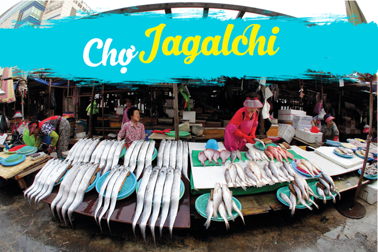 Kết quả hình ảnh cho chợ cá Jagalchi