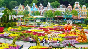 Thăm quan công viên Everland và chơi những trò chơi mạo hiểm