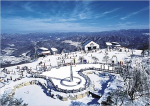 Khu trượt tuyết YANJI PINE - Hàn Quốc
